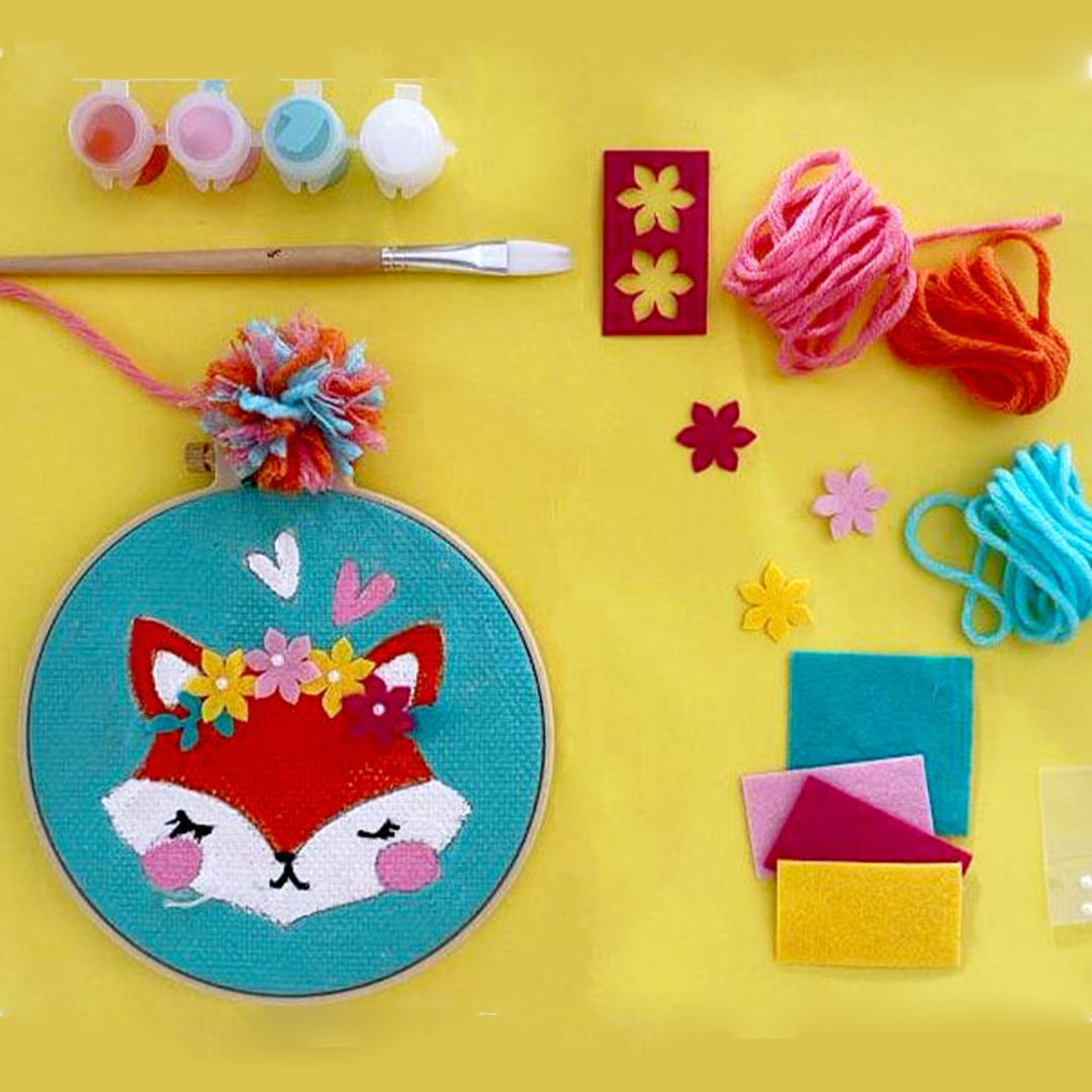 Fox Wall Hanging Kit Creative Corner Studio