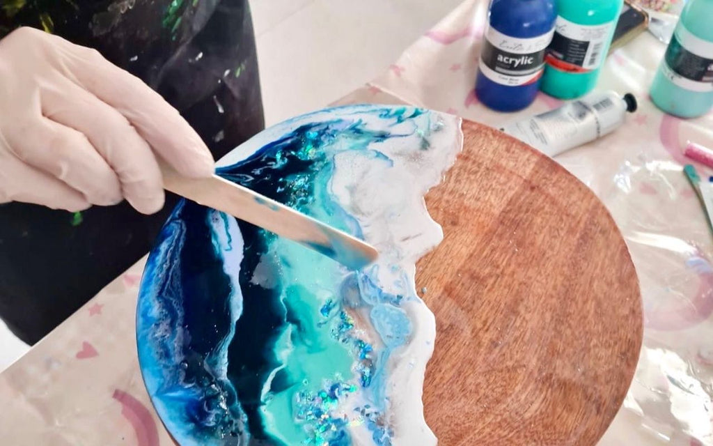 Creative Corner Studio Resin Workshops for adults located in Dulwich Hill